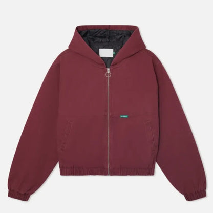 Scuffers Stained Work Hooded Cotton Jacket