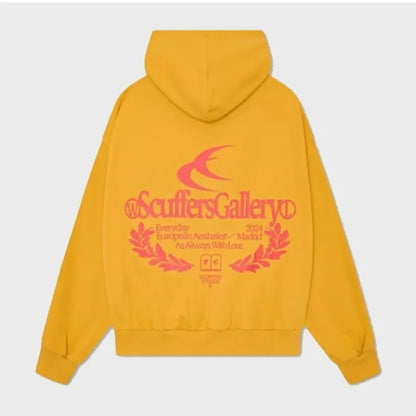 Scuffers Gallery Yellow Pullover Hoodie