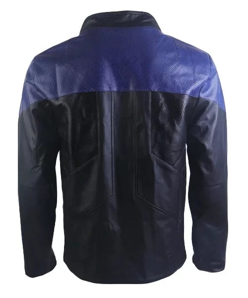 Season 3 Star Trek Picard Men’s Leather Field Jacket Max Jackets