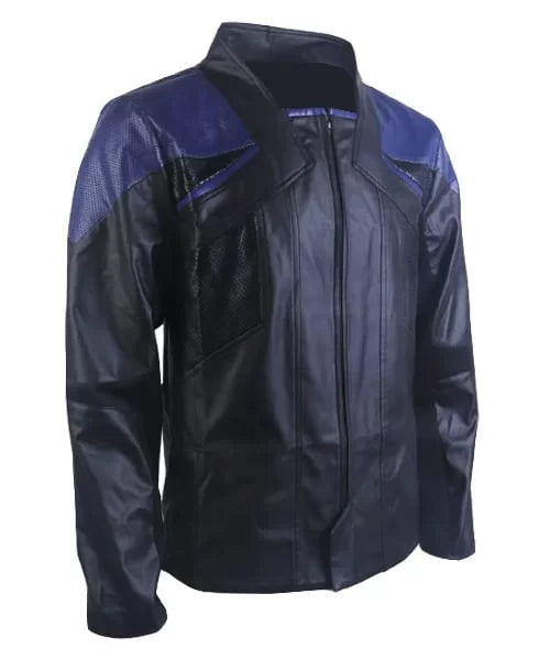 Season 3 Star Trek Picard Men’s Leather Field Jacket Max Jackets