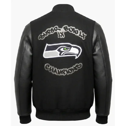 Seattle Seahawks Super Bowl LX Champions Varsity Jacket