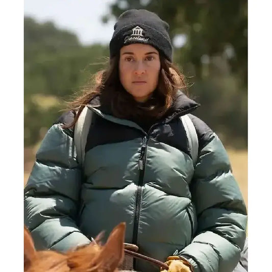Shailene Woodley Paradise Puffer Jacket