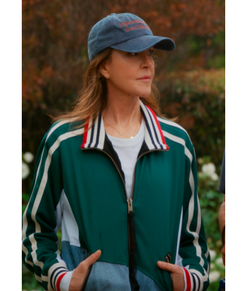 Shrinking S03 Christa Miller Denim Zip Jacket