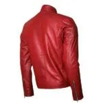 Men's Biker Jacket With Silver Zipper Max Jackets