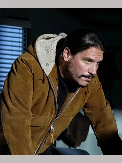 Snowfall S06 Sergio Peris-Mencheta Brown Jacket