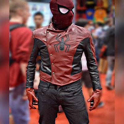 Spiderman Last Stand Leather Jacket Max Jackets