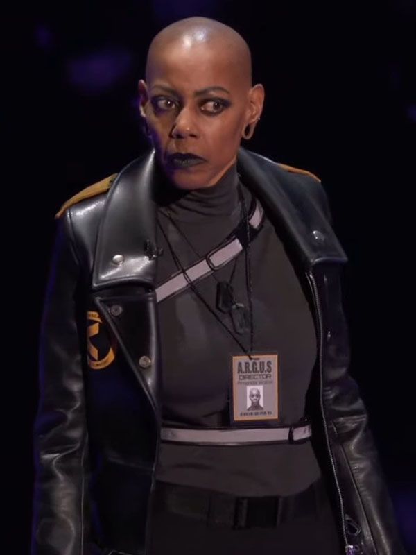 Suicide Squad Kill The Justice League Debra Wilson Leather Jacket
