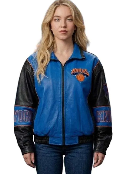 Sydney Sweeney NY Knicks Finals 2026 Jacket