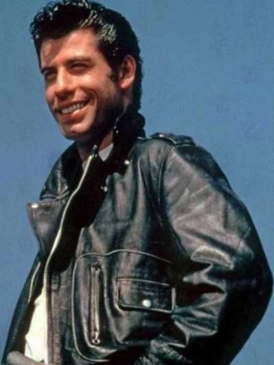 John Travolta Grease T-Birds Leather Jacket Max Jackets