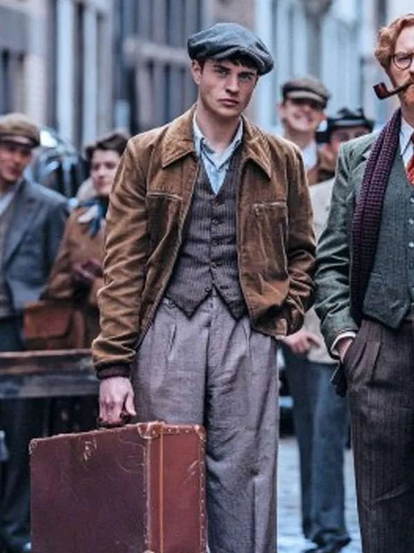 Connor Finch Bookish Brown Jacket
