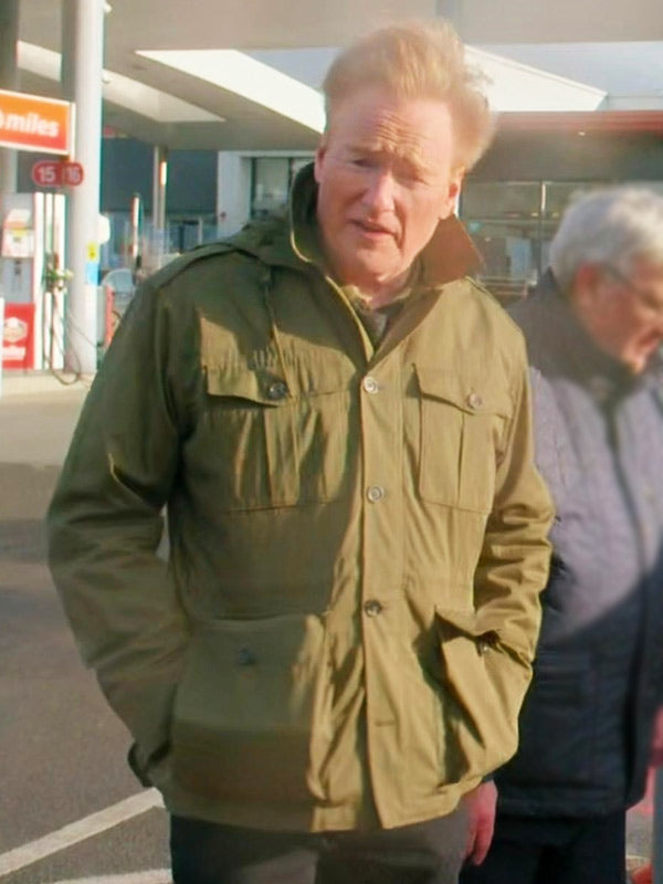 Conan O’Brien Must Go 2024 Conan O’Brien Green Jacket Max Jackets