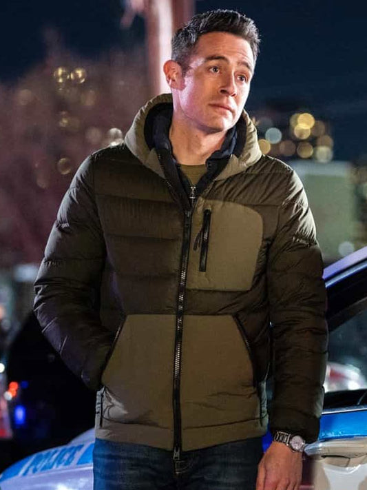 FBI S06 Stuart Scola Green Puffer Jacket Max Jackets