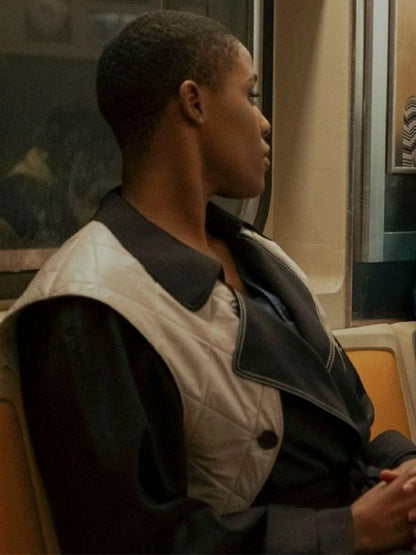 Harlem Season 2 Tye Reynolds Black Trench Coat