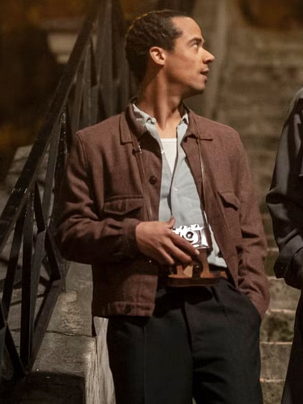 Jacob Anderson Interview With The Vampire S02 Brown Jacket Max Jackets