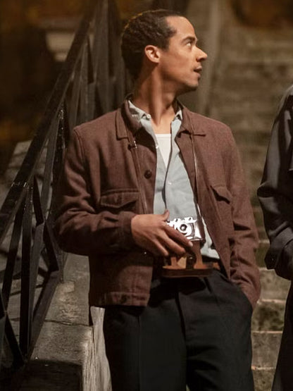 Jacob Anderson Interview With The Vampire S02 Brown Jacket Max Jackets