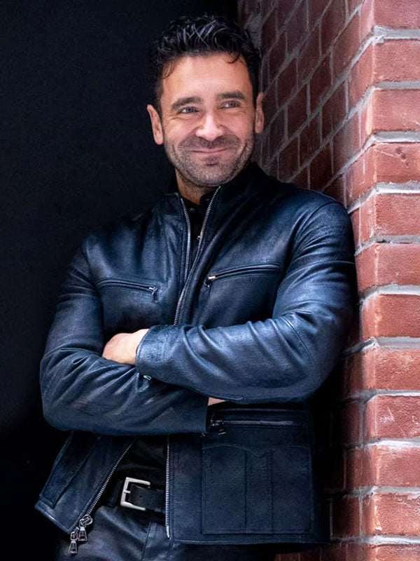 Saint-Pierre S01 Allan Hawco Leather Jacket Max Jackets