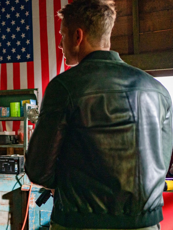 Tracker S02 Colter Shaw Bomber Leather Jacket Max Jackets