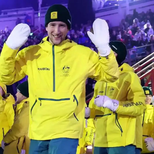 Team Australia Closing Ceremony Yellow Jacket
