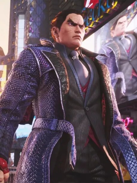Tekken 8 Kazuya Mishima Leather Coat