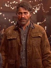 The Last of Us Joel Miller Leather Jacket Max Jackets