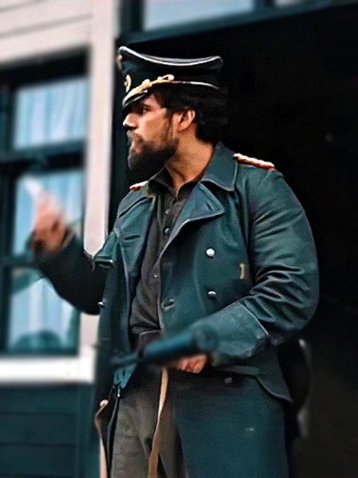 The Ministry of Ungentlemanly Warfare 2024 Henry Cavill Leather Coat Max Jackets