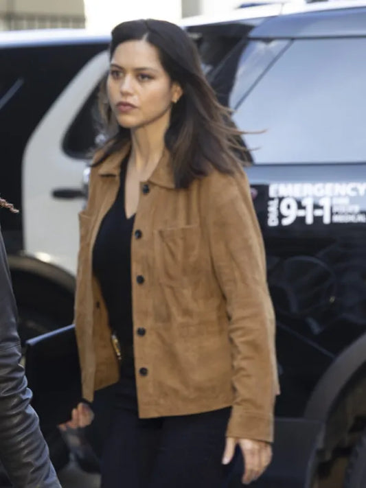 Angela Lopez The Rookie Brown Jacket Max Jackets
