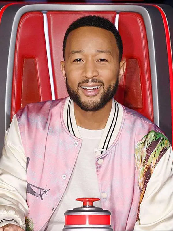 John Legend The Voice 2024 Bomber Jacket Max Jackets