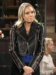 Abby Newman The Young and the Restless Leather Jacket Max Jackets