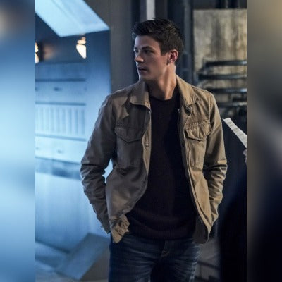 The Flash S05 Barry Allen Cotton Jacket Max Jackets