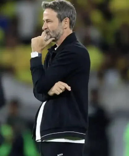 Thomas Christiansen FI-FA World Cup 2026 Panama Black Wool Jacket