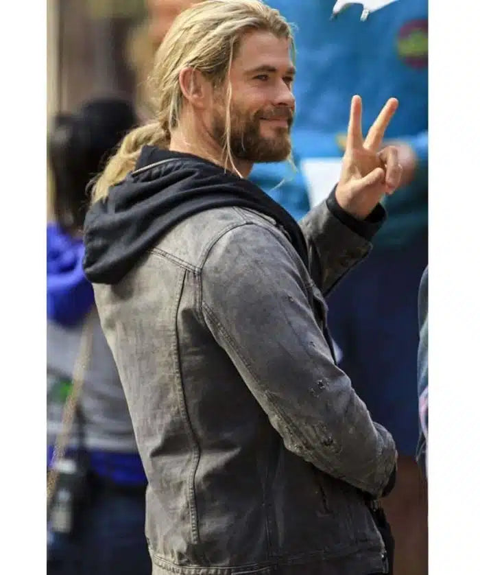 Thor Ragnarok Chris Hemsworth Jacket With Hoodie Max Jackets