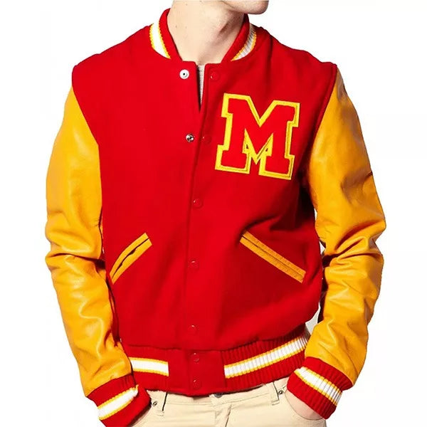 Thriller M Logo Michael Jackson Varsity Jacket Max Jackets