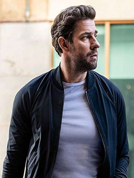 Tom Clancy’s Jack Ryan Season 2 Black Bomber Jacket