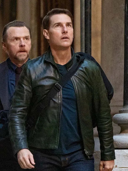 Tom Cruise Mission Impossible Dead Reckoning Leather Jacket Max Jackets