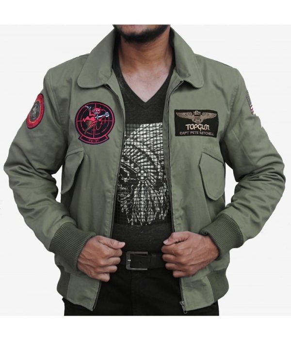 Men’s Flight Bomber Top Gun 2 Pete Maverick Tom Cruise Jacket Max Jackets