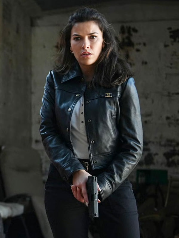 Tracker S02 Billie Matalon Black Leather Jacket Max Jackets