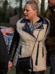 Emmerdale Amy Walsh Faux Shearling Fur Jacket Max Jackets