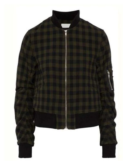 13 Reasons Why Inde Navarrette Checked Jacket