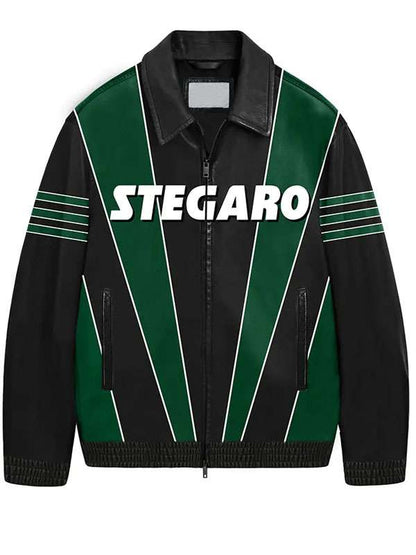 American Eagle Leather Bomber Jacket