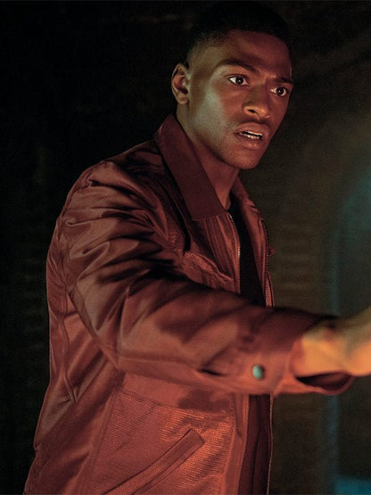 Umbrella Academy S03 Marcus Leather Jacket