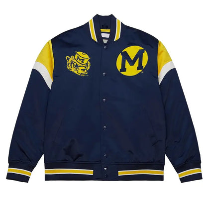 University of Michigan Heavyweight Satin Jacket