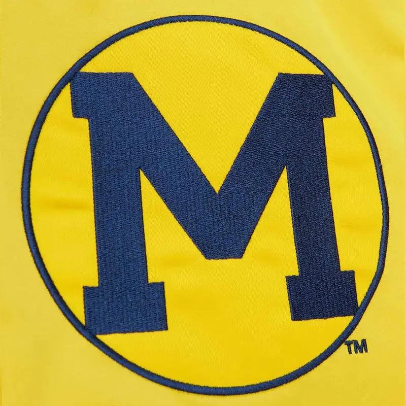 University of Michigan Heavyweight Satin Jacket