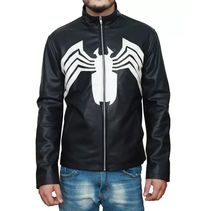 Venom Tom Hardy Black Leather Jacket Max Jackets