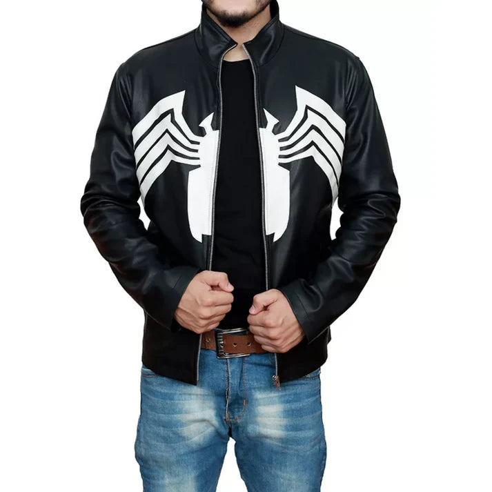 Venom Tom Hardy Black Leather Jacket Max Jackets