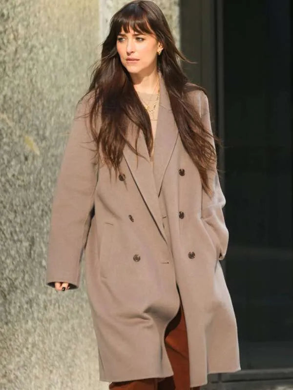 Dakota Johnson Verity 2026 Coat Max Jackets