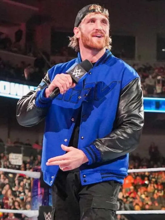 Logan Paul WWE Varsity Jacket Max Jackets