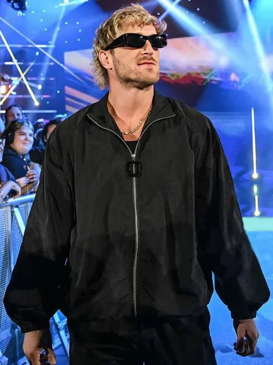 WWE Raw 2025 Logan Paul Black Jacket Max Jackets