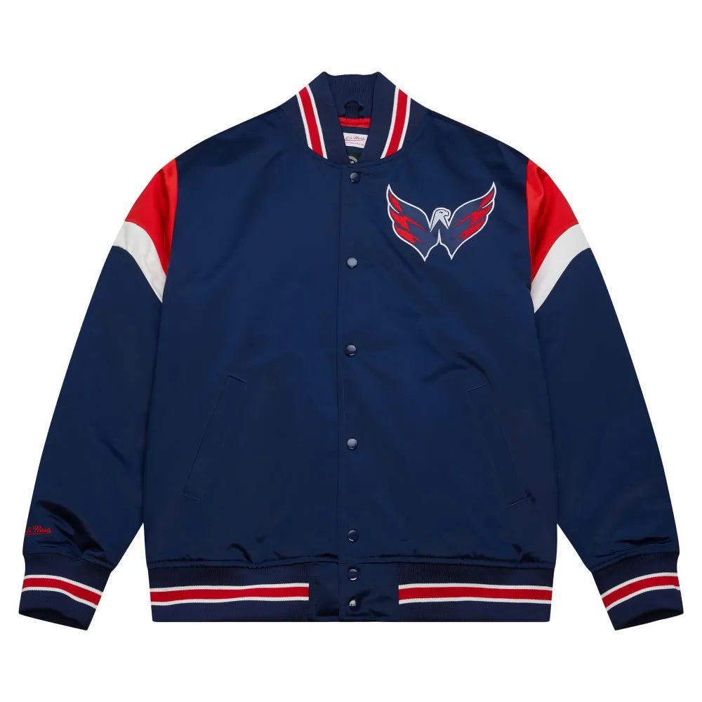 Washington Capitals Blue Varsity Jacket Max Jackets