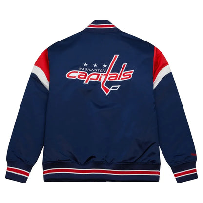 Washington Capitals Blue Varsity Jacket Max Jackets