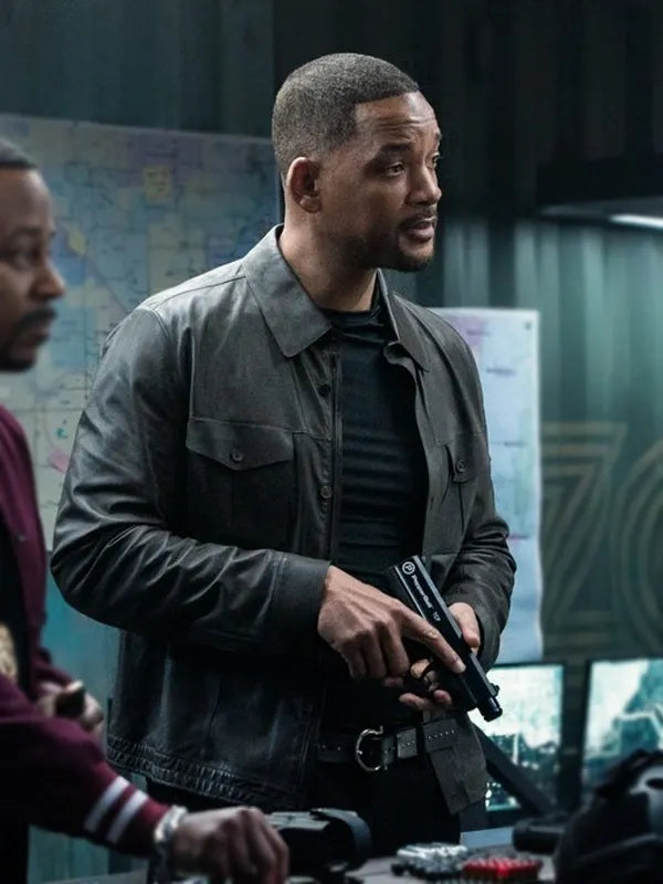 Will Smith Black Leather Jacket Max Jackets